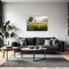 Misty Meadow at Dawn Living Room Demo