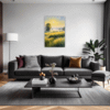 Misty Meadow at Dawn Living Room Demo