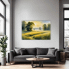 Misty Meadow at Dawn Living Room Demo
