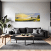 Misty Meadow at Dawn Living Room Demo