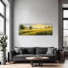 Misty Meadow at Dawn Living Room Demo