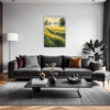 Misty Meadow at Dawn Living Room Demo