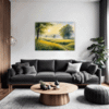 Misty Meadow at Dawn Living Room Demo