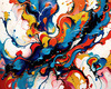 Modern Abstract Color Exploration Color Field Art Print