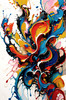 Modern Abstract Color Exploration Color Field Art Print