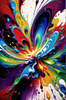 Modern Abstract Art Print of Color Field Exploration