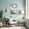 Moonlit Grass Living Room Demo