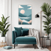 Moonlit Grass Living Room Demo