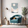 Moonlit Grass Living Room Demo