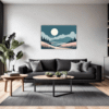 Moonlit Grass Living Room Demo