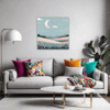 Moonlit Grass Living Room Demo
