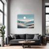 Moonlit Grass Living Room Demo