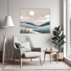 Moonlit Grass Living Room Demo