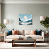 Moonlit Grass Living Room Demo
