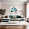 Moonlit Grass Living Room Demo