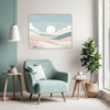 Moonlit Grass Living Room Demo