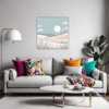 Moonlit Grass Living Room Demo