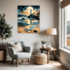 Moonlit Lighthouse Seashore Bedroom Demo