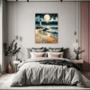 Moonlit Lighthouse Seashore Bedroom Demo