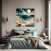 Moonlit Lighthouse Seashore Bedroom Demo
