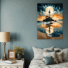 Moonlit Lighthouse Seashore Bedroom Demo