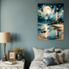 Moonlit Lighthouse Seashore Bedroom Demo