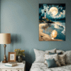 Moonlit Lighthouse Seashore Bedroom Demo