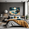 Moonlit Lighthouse Seashore Bedroom Demo