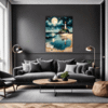 Moonlit Lighthouse Seashore Living Room Demo