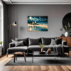 Moonlit Lighthouse Seashore Living Room Demo