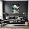 Moonlit Lighthouse Seashore Living Room Demo