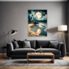 Moonlit Lighthouse Seashore Living Room Demo