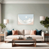 Moonlit Mountain Living Room Demo