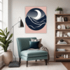 Moonlit Mountain Living Room Demo