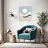 Moonlit Mountain Living Room Demo