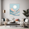 Moonlit Mountain Living Room Demo