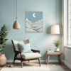 Moonlit Mountain Living Room Demo