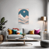 Moonlit Mountain Living Room Demo