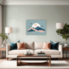 Moonlit Mountain Living Room Demo