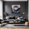 Moonlit Mountain Living Room Demo
