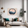 Moonlit Mountain Living Room Demo