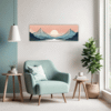 Moonlit Mountain Living Room Demo