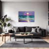 Moonlit Ocean Escape Living Room Demo