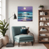 Moonlit Ocean Escape Living Room Demo