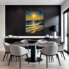 Moonlit Sea Impressions Dining Room Demo