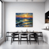 Moonlit Sea Impressions Dining Room Demo