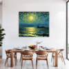 Moonlit Sea Impressions Dining Room Demo