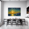 Moonlit Sea Impressions Dining Room Demo