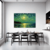 Moonlit Sea Impressions Dining Room Demo