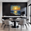 Moonlit Sea Impressions Dining Room Demo